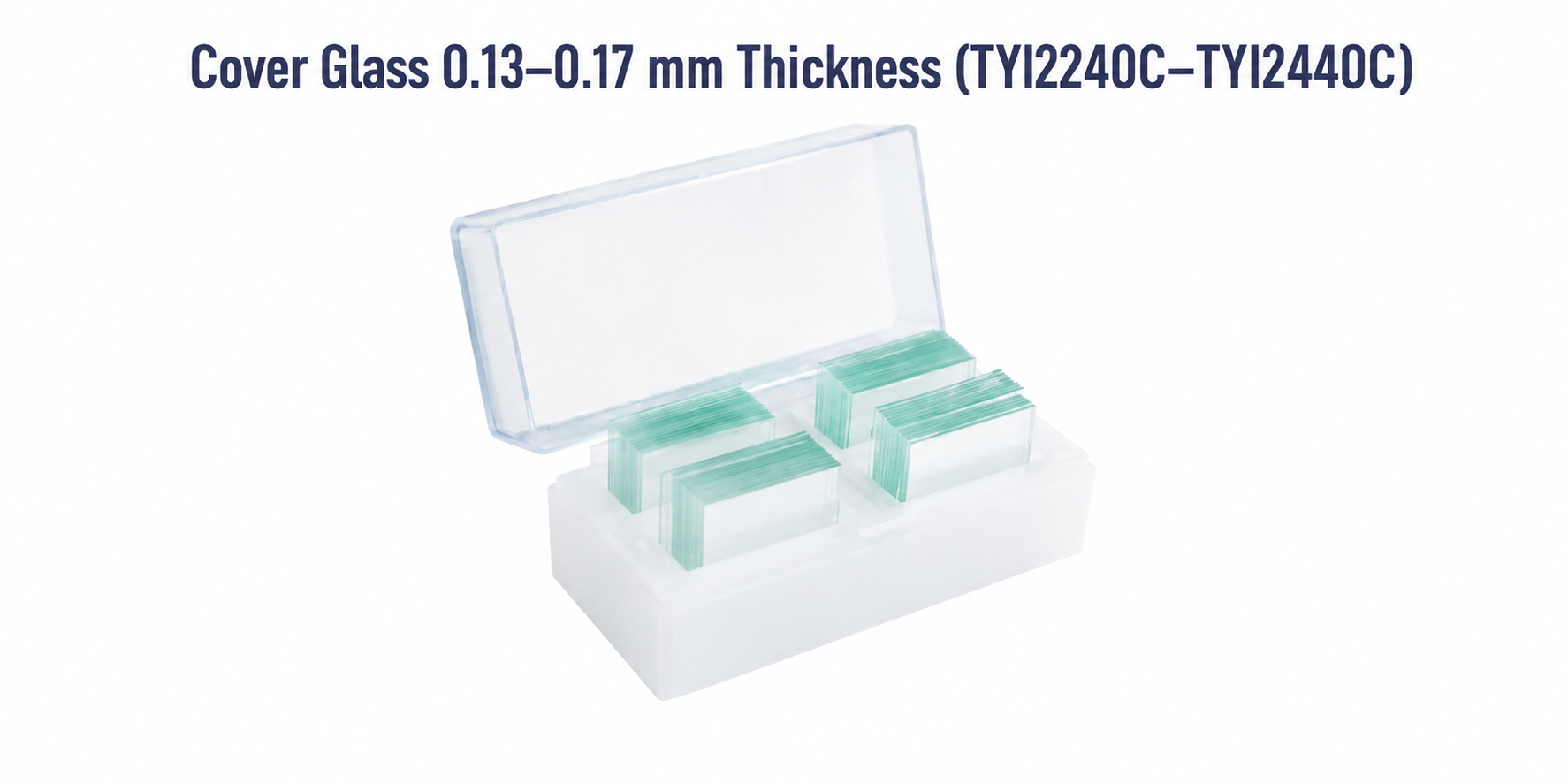 Cover Glass Mikroskop 0.13-0.17 mm