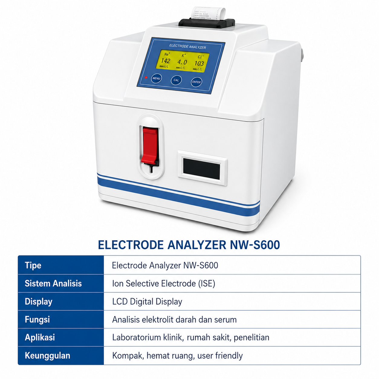 Electrode Analyzer CNWTC NW-S600